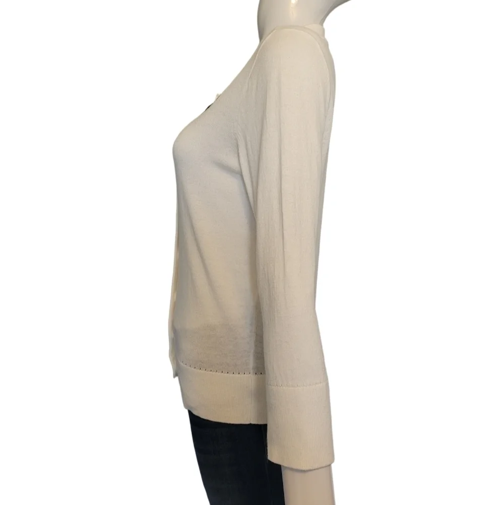 Kate Spade Embellished Neckline Cardigan, VGUC, Size M